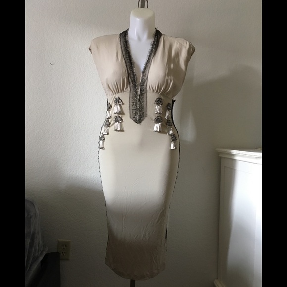 Pollini by Rifat Ozbek Safety Pin Dress - Picture 2 of 9